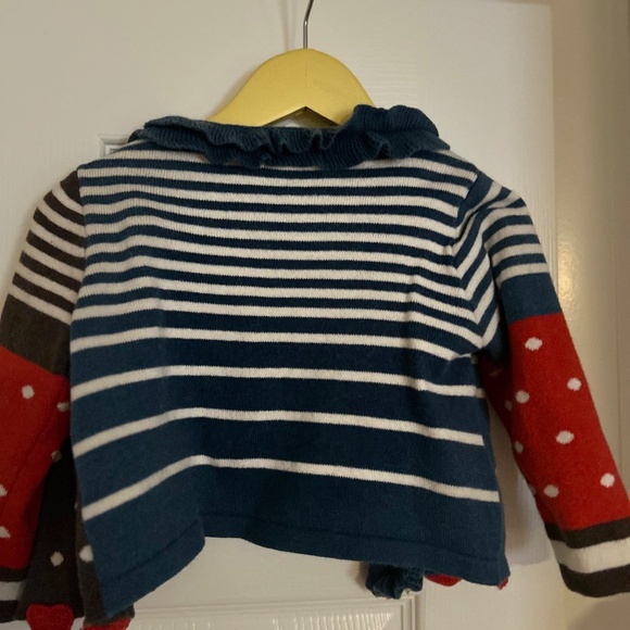 Adorable Catimini Two-Piece Knit Outfit - Sweater & Dress Set - Picture 9 of 10